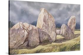 Stones of Castlerigg, Cumbria, 1984-Evangeline Dickson-Stretched Canvas