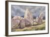 Stones of Castlerigg, Cumbria, 1984-Evangeline Dickson-Framed Giclee Print