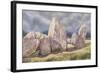 Stones of Castlerigg, Cumbria, 1984-Evangeline Dickson-Framed Giclee Print