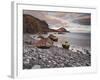 Stones on the Beach of Baja D'Abra, Sao Lourenco Peninsula, Madeira, Portugal-Rainer Mirau-Framed Photographic Print