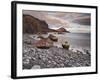 Stones on the Beach of Baja D'Abra, Sao Lourenco Peninsula, Madeira, Portugal-Rainer Mirau-Framed Photographic Print