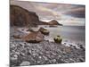 Stones on the Beach of Baja D'Abra, Sao Lourenco Peninsula, Madeira, Portugal-Rainer Mirau-Mounted Photographic Print