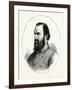 Stonewall Jackson, American Civil War, USA, 1870S-null-Framed Giclee Print