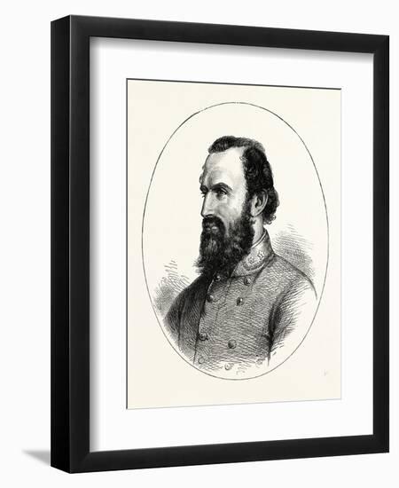 Stonewall Jackson, American Civil War, USA, 1870S-null-Framed Premium Giclee Print