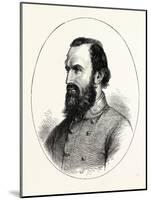 Stonewall Jackson, American Civil War, USA, 1870S-null-Mounted Giclee Print