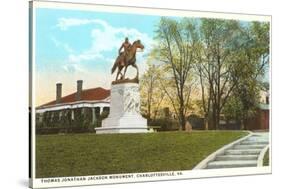 Stonewall Jackson Monument, Charlottesville, Virginia-null-Stretched Canvas