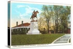 Stonewall Jackson Monument, Charlottesville, Virginia-null-Stretched Canvas