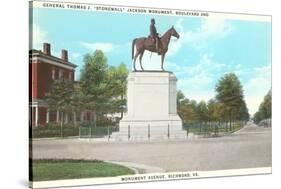 Stonewall Jackson Monument, Richmond, Virginia-null-Stretched Canvas