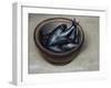 Stoneware Bowl, Full of Sprats, 2013-James Gillick-Framed Giclee Print