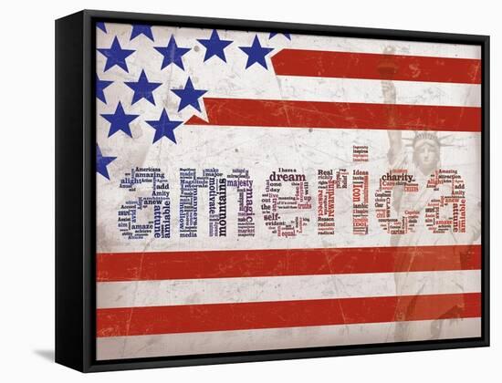 Stonewashed America-Diane Stimson-Framed Stretched Canvas