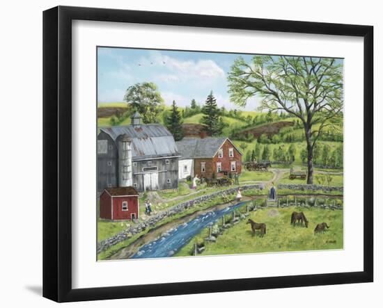 Stoney Brook Farm-Bob Fair-Framed Giclee Print