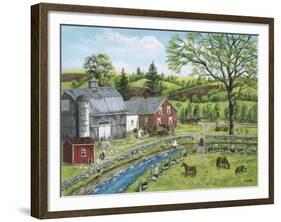 Stoney Brook Farm-Bob Fair-Framed Giclee Print