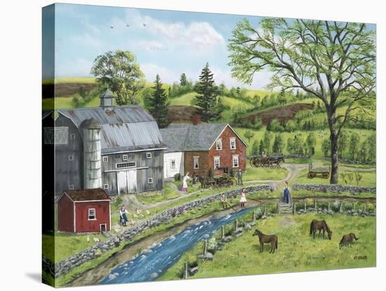 Stoney Brook Farm-Bob Fair-Stretched Canvas