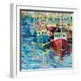 Stonington Docks-Jeanette Vertentes-Framed Art Print