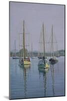 Stonington Sail Boats-Bruce Dumas-Mounted Giclee Print