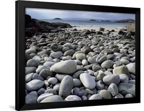 Stony Beach on Knoydart Peninsula, Western Scotland-Pete Cairns-Framed Photographic Print