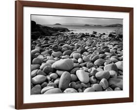 Stony Beach on Knoydart Peninsula, Western Scotland-Pete Cairns-Framed Photographic Print