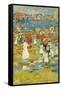 Stony Beach-Maurice Brazil Prendergast-Framed Stretched Canvas