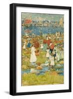 Stony Beach-Maurice Brazil Prendergast-Framed Premium Giclee Print