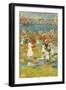 Stony Beach-Maurice Brazil Prendergast-Framed Premium Giclee Print