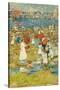 Stony Beach-Maurice Brazil Prendergast-Stretched Canvas