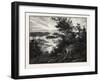 Stony Lake, Near Peterborough, Canada, Nineteenth Century-null-Framed Giclee Print