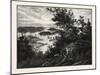 Stony Lake, Near Peterborough, Canada, Nineteenth Century-null-Mounted Giclee Print