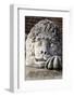 Stony Lion on the Town Hall Tower on Main Market Square in Cracow in Poland-mychadre77-Framed Photographic Print