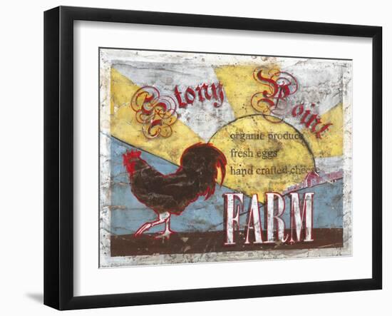 Stony Point Farm-Catherine Jones-Framed Art Print