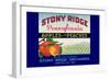 Stony Ridge Pennsylvania Apples and Peaches-null-Framed Art Print