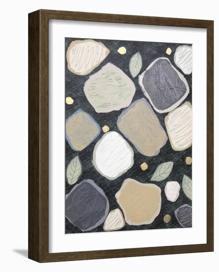 Stony Riverbed II-Jade Reynolds-Framed Art Print