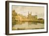 Stonyhurst Hall, 1799-J. M. W. Turner-Framed Giclee Print