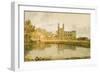 Stonyhurst Hall, 1799-J. M. W. Turner-Framed Giclee Print