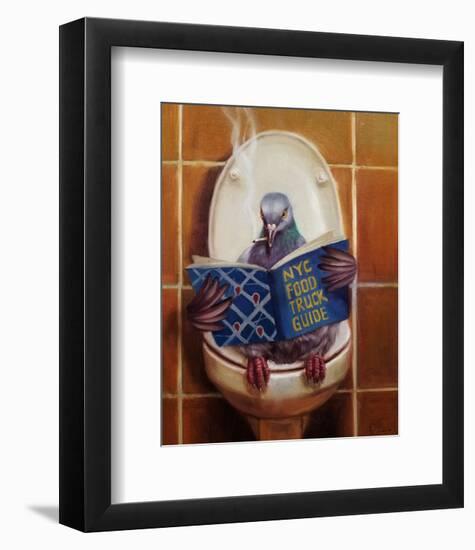 Stool Pigeon-Lucia Heffernan-Framed Art Print