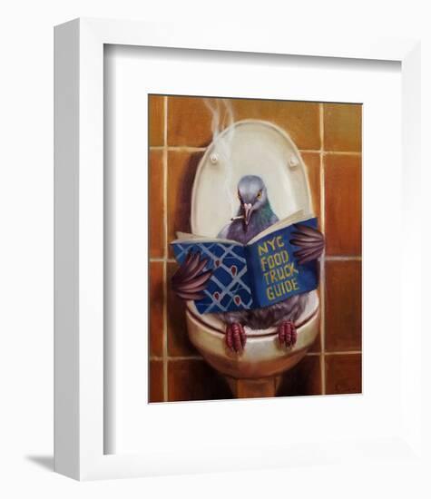 Stool Pigeon-Lucia Heffernan-Framed Art Print