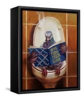 Stool Pigeon-Lucia Heffernan-Framed Stretched Canvas