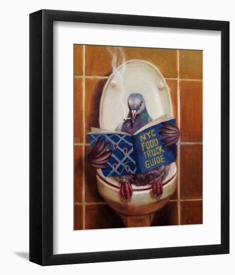 Stool Pigeon-Lucia Heffernan-Framed Art Print