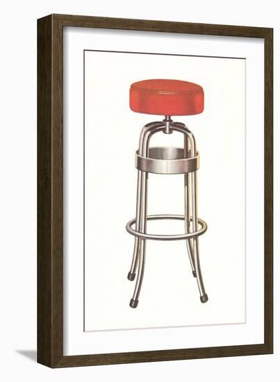 Stool-null-Framed Art Print