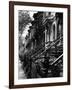 Stoops on 19th Century Brooklyn Row Houses-Karen Tweedy-Holmes-Framed Photographic Print