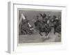 Stop!, an Incident on the Road to Lhassa-William T. Maud-Framed Giclee Print