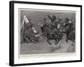 Stop!, an Incident on the Road to Lhassa-William T. Maud-Framed Giclee Print