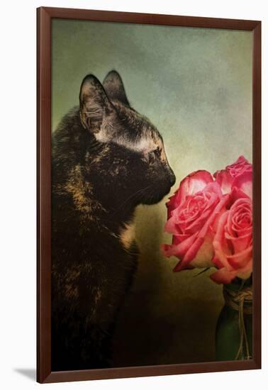 Stop and Smell the Flowers-Jai Johnson-Framed Giclee Print