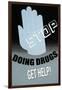 Stop Doing Drugs-null-Framed Art Print