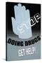 Stop Doing Drugs-null-Stretched Canvas