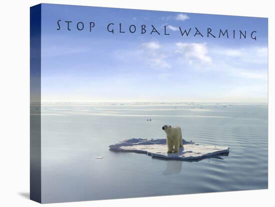 Stop Global Warming-null-Stretched Canvas