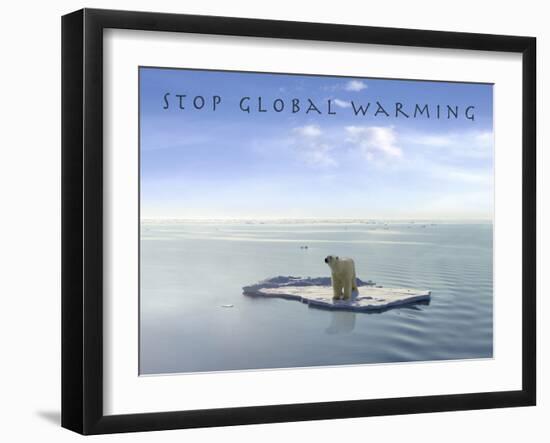Stop Global Warming-null-Framed Photo