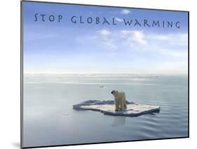 Stop Global Warming-null-Mounted Photo