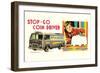 Stop-Go Coin Driver-null-Framed Premium Giclee Print