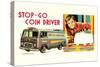 Stop-Go Coin Driver-null-Stretched Canvas