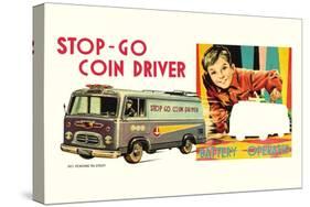 Stop-Go Coin Driver-null-Stretched Canvas